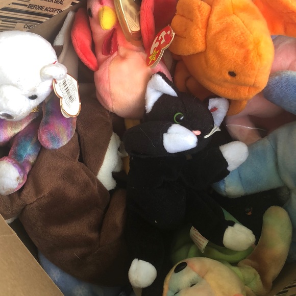 Beenie babies - while box full 32 pieces or more - Picture 4 of 5